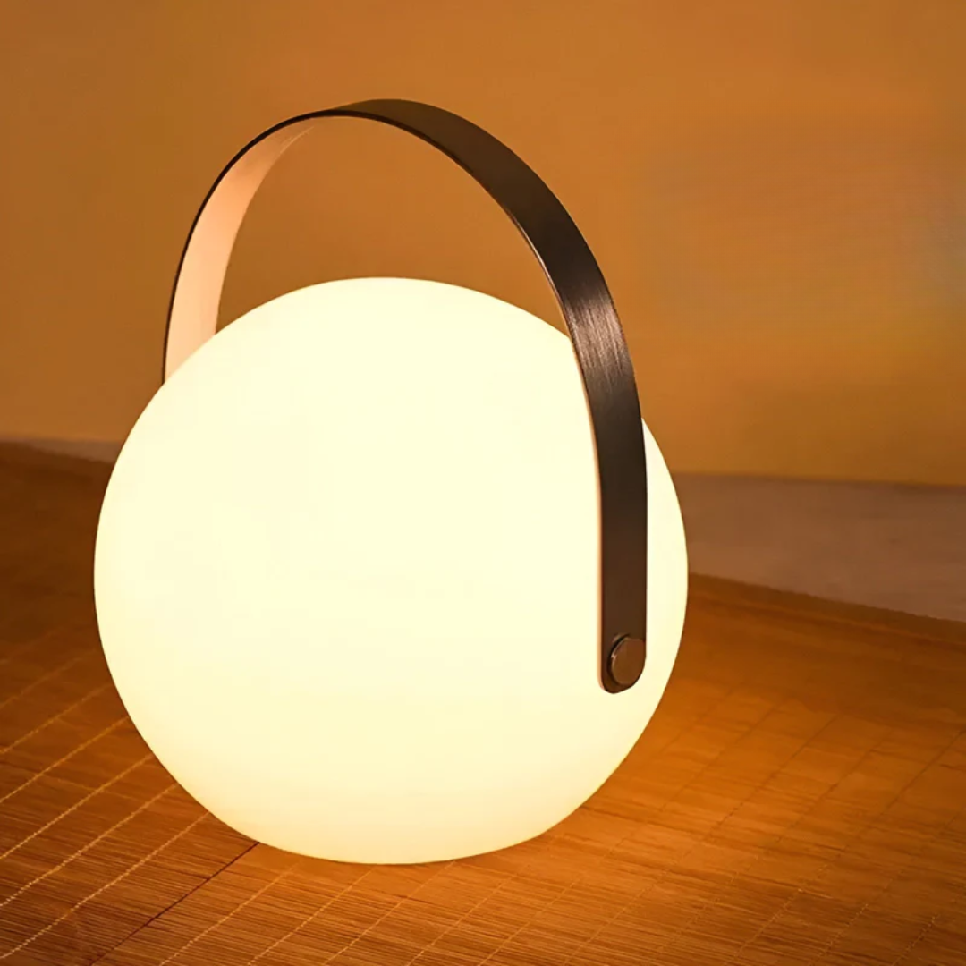 Wiederaufladbare LED-Tischlampe Tragbare Kabellose Innen- und Außenleuchte