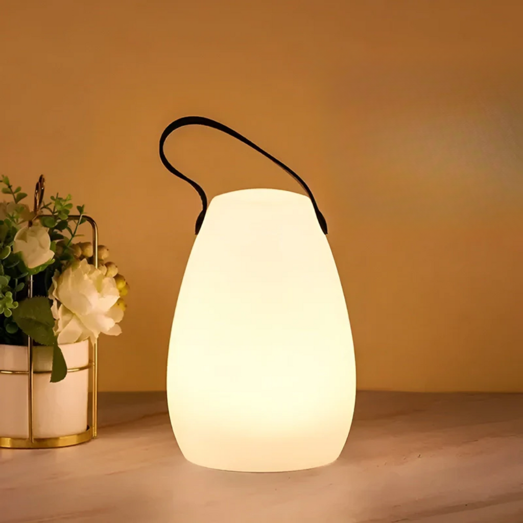 Wiederaufladbare LED-Tischlampe Tragbare Kabellose Innen- und Außenleuchte