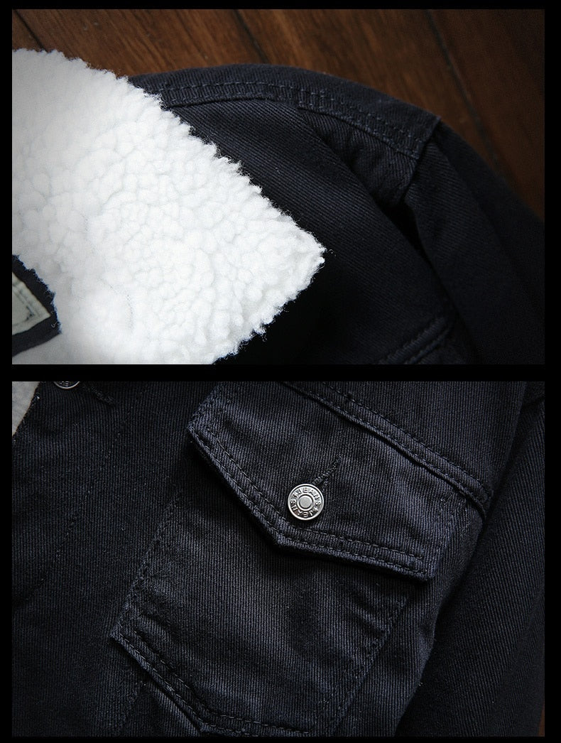 Mens Button Front Jacket With Lined Interior | Casual Outerwear