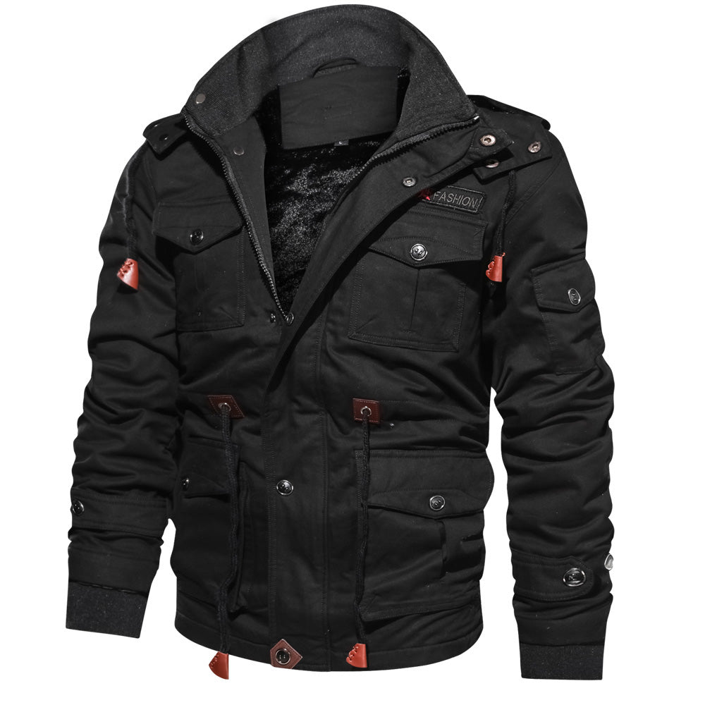 Mens Hooded Winter Jacket | Warm Layer for Cold Weather