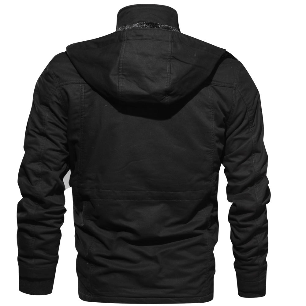 Mens Hooded Winter Jacket | Warm Layer for Cold Weather