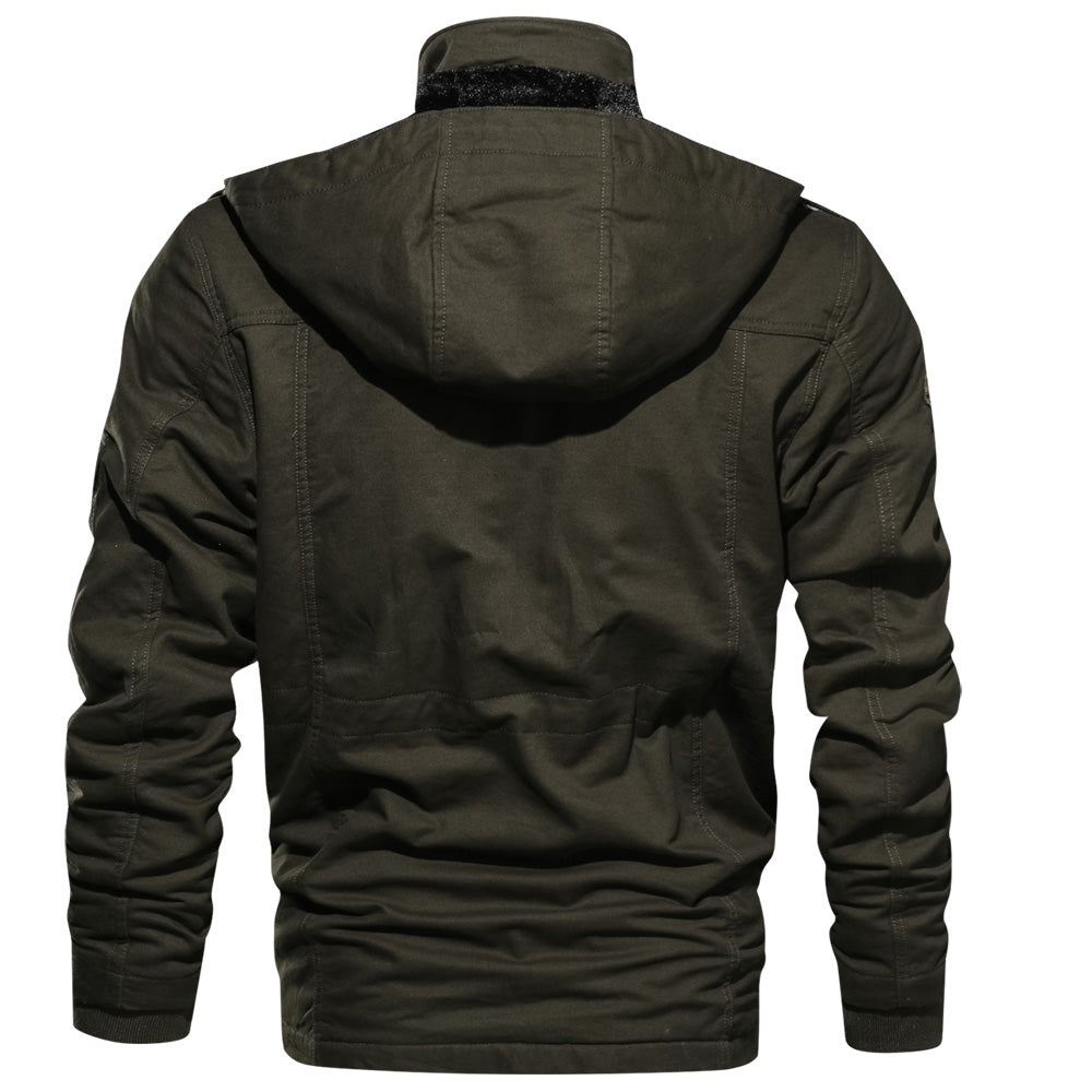 Mens Hooded Winter Jacket | Warm Layer for Cold Weather