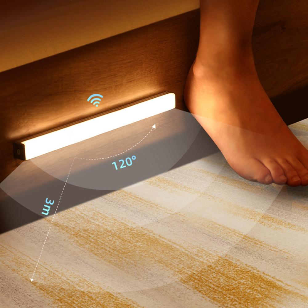 Bewegungsmelder LED-Leuchte Wiederaufladbar Magnetisch Innenbeleuchtung