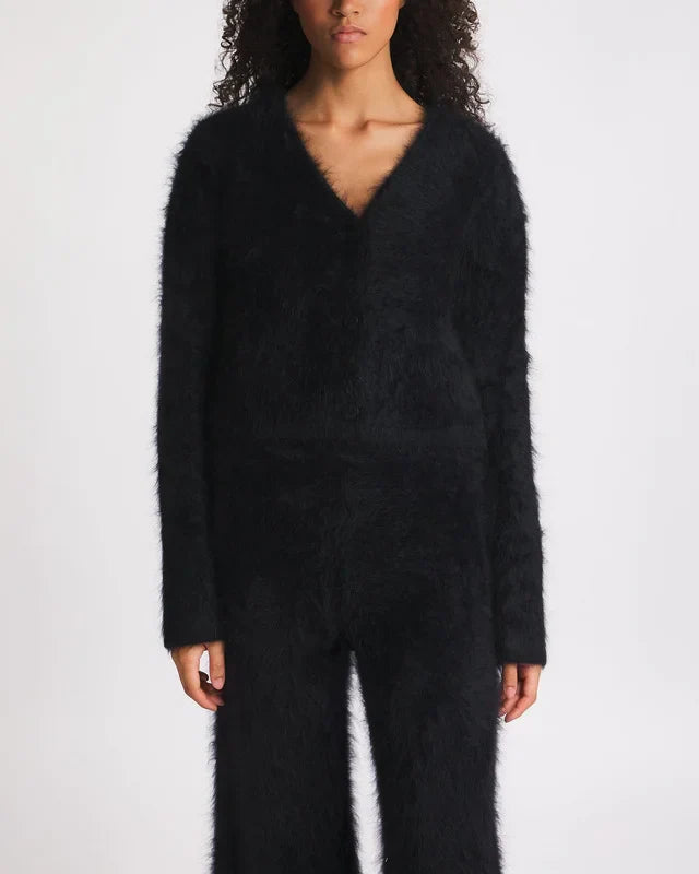 Womens Knit Cardigan | Relaxed Open Front