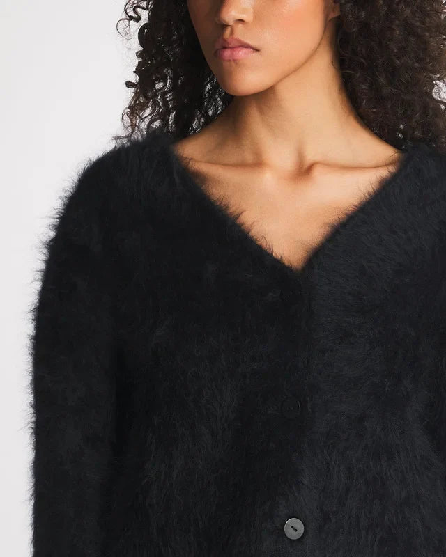 Womens Knit Cardigan | Relaxed Open Front