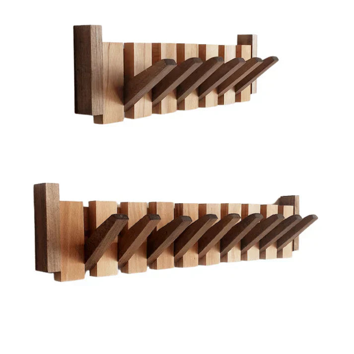 Wandgarderobe im Klavierstil Kompakte Hängende Aufbewahrung für Zuhause