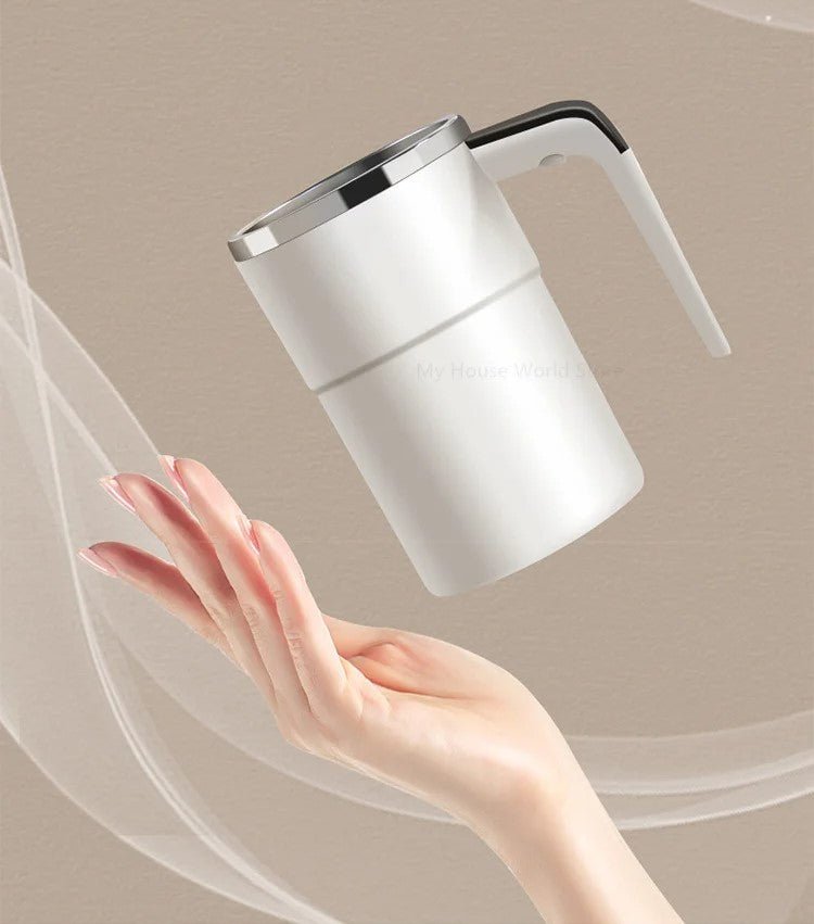 Tragbarer elektrischer Selbstrührbecher mit LED-Temperaturanzeige