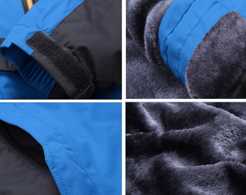 Mens Outdoor Hooded Winter Jacket | Multi Pocket