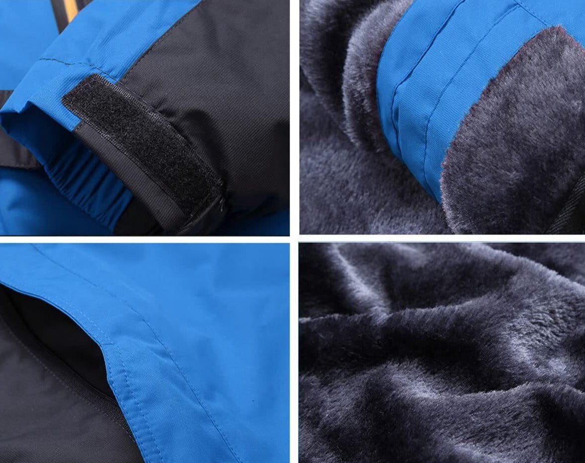 Mens Outdoor Hooded Winter Jacket | Multi Pocket