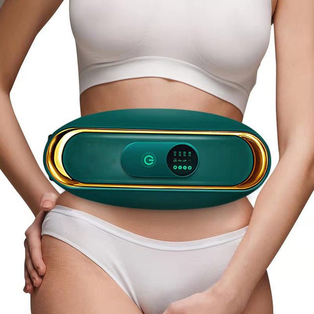 Abdominal Massage Belt Rechargeable Heat & Vibration Support