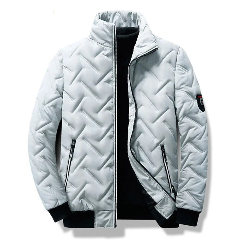 Mens Quilted Mid Season Jacket | Padded Lining