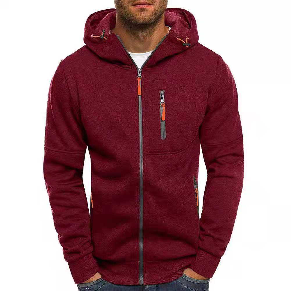 Mens Full Zip Hoodie | Clean Casual Layer