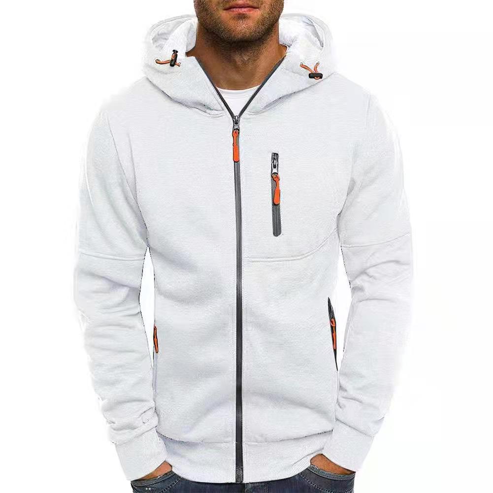 Mens Full Zip Hoodie | Clean Casual Layer
