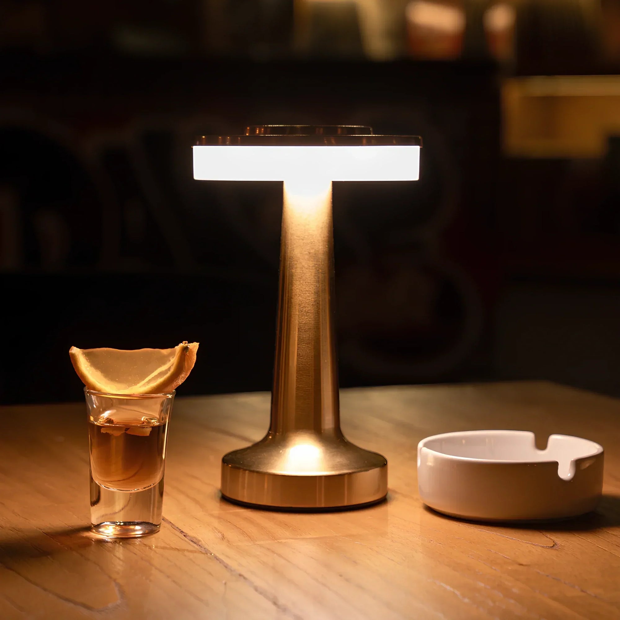 Cordless Table Lamp Rechargeable Touch-Control Mood Light