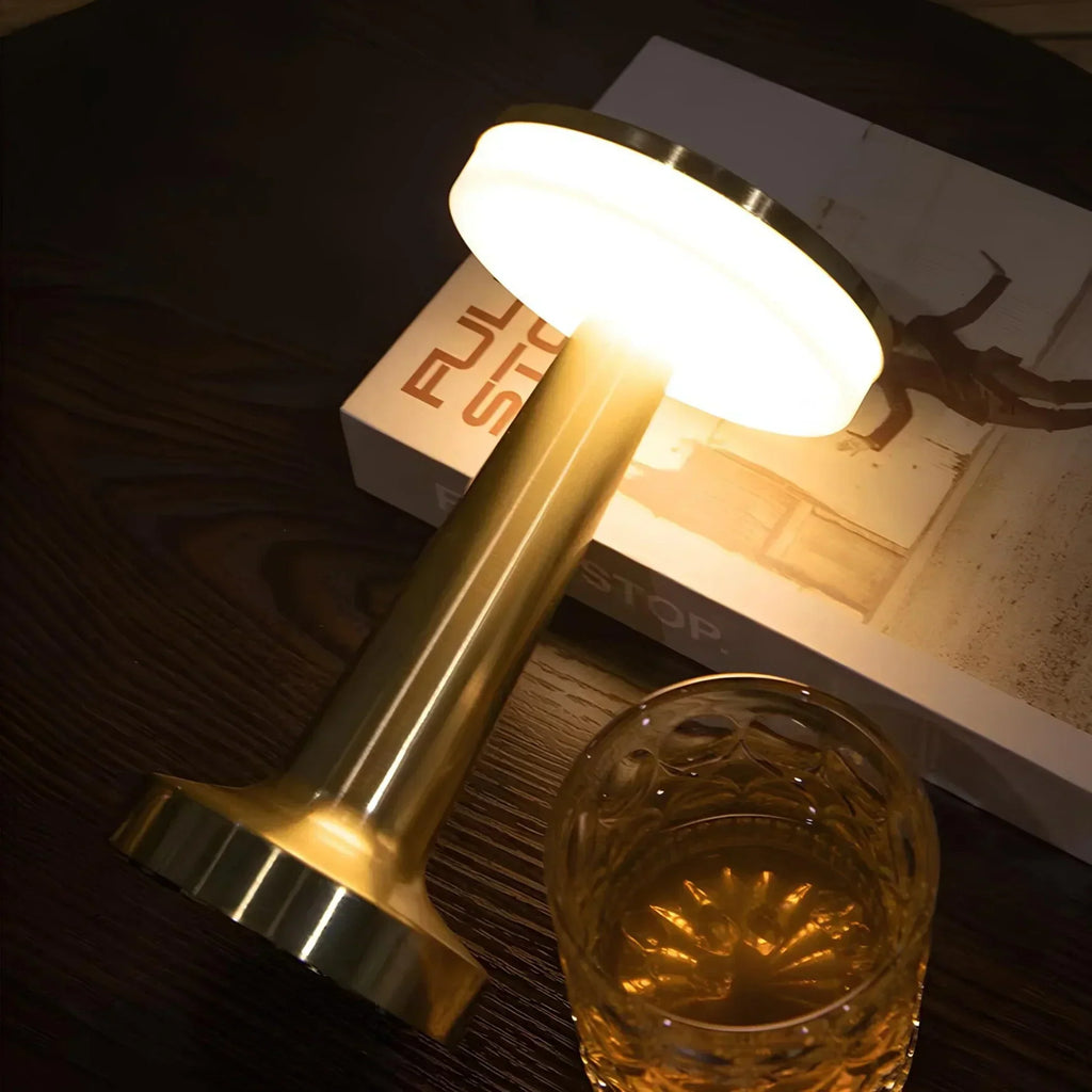 Cordless Table Lamp Rechargeable Touch-Control Mood Light